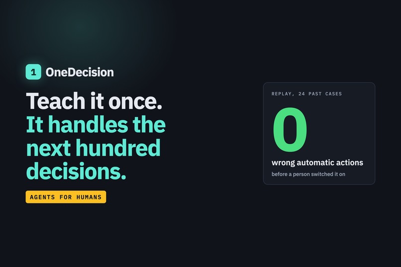 OneDecision – screenshot 1