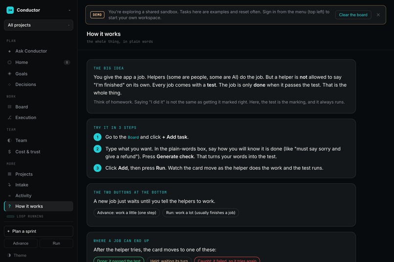 Conductor – screenshot 2