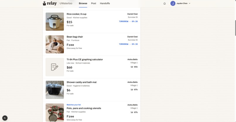 Relay – screenshot 2