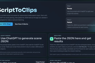 ScriptToClips