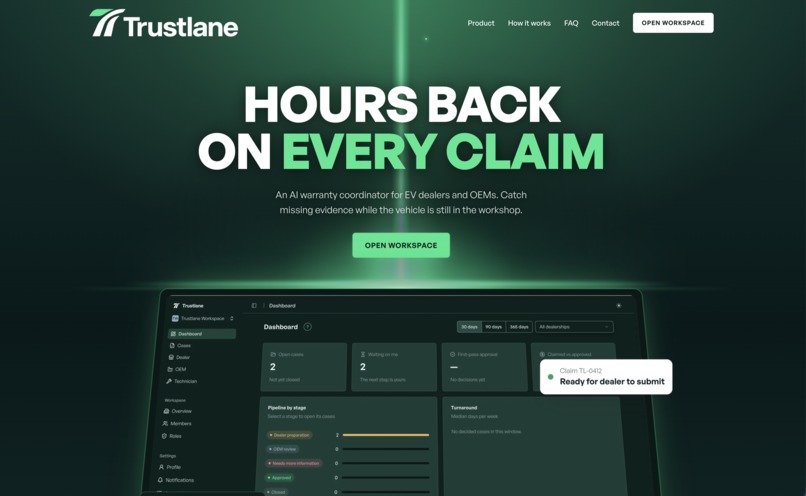 Trustlane – screenshot 1