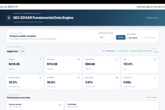 SEC EDGAR Fundamental Data Engine