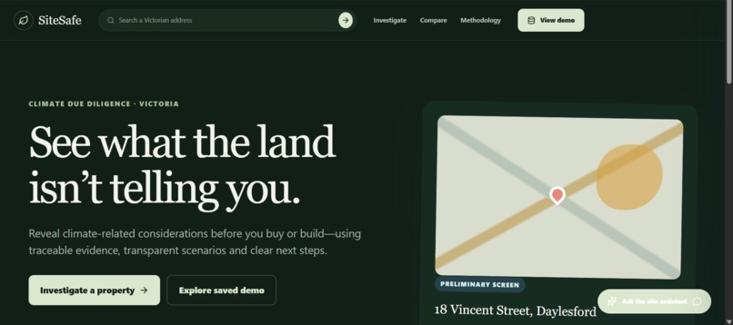 SiteSafe – screenshot 2