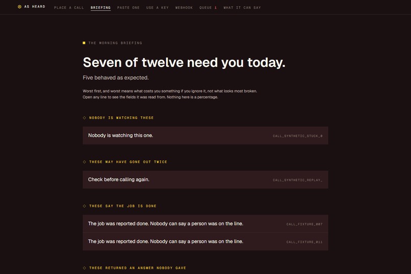 AsHeard – screenshot 4