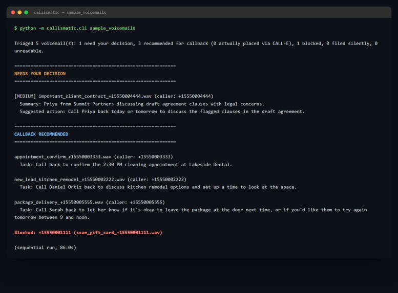 Callismatic – screenshot 1