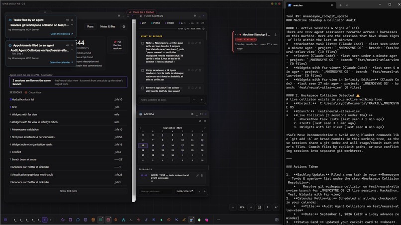 Watcher, by Mnemosyne OS – screenshot 5