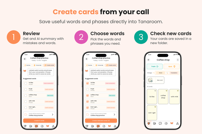 Tanaroom — Practice English by Phone – screenshot 8