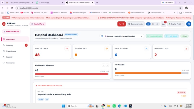 ADRIAN - Emergency response network – screenshot 8