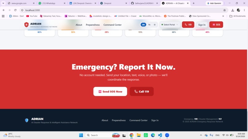ADRIAN - Emergency response network – screenshot 9