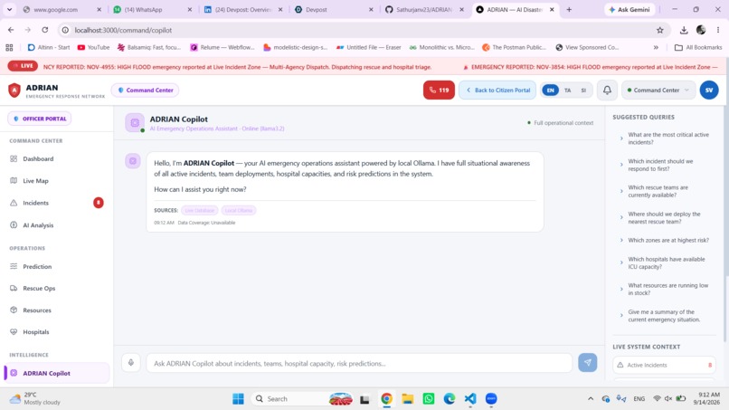 ADRIAN - Emergency response network – screenshot 10