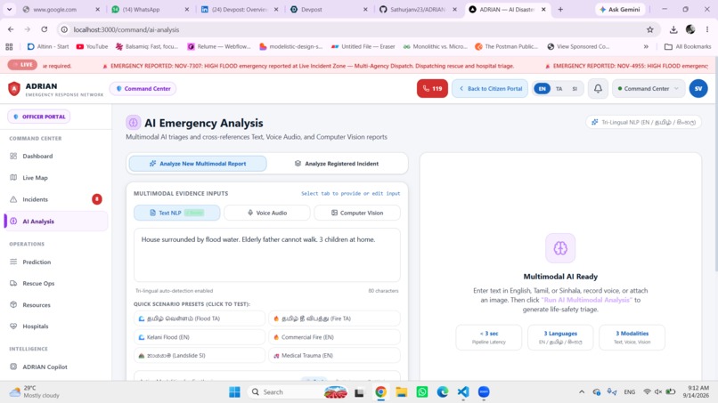 ADRIAN - Emergency response network – screenshot 11