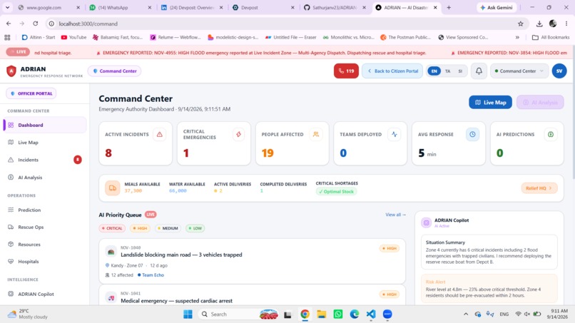 ADRIAN - Emergency response network – screenshot 13