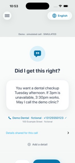 KindlyCall – screenshot 5