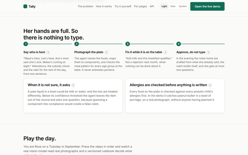 Tally – screenshot 3