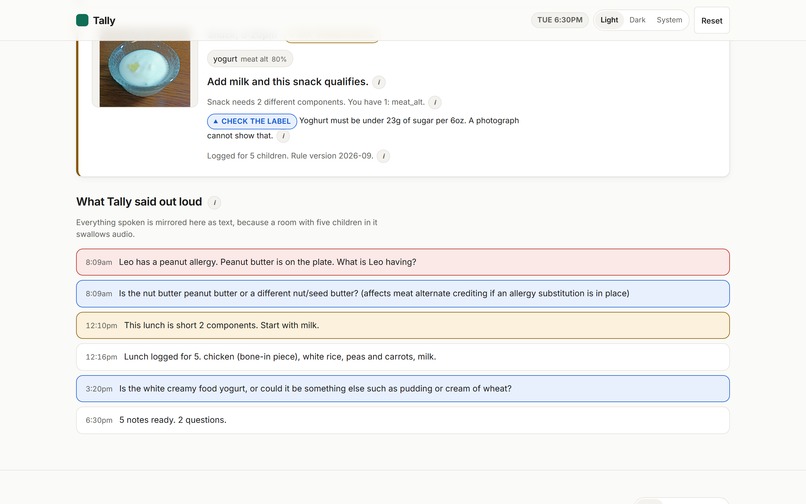 Tally – screenshot 5