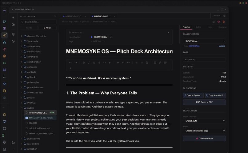 Mnemosyne-OS – screenshot 5
