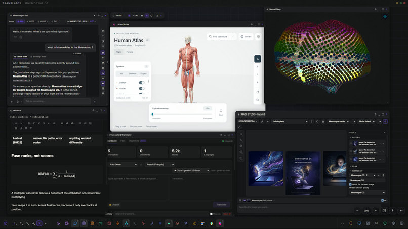 Mnemosyne-OS – screenshot 2