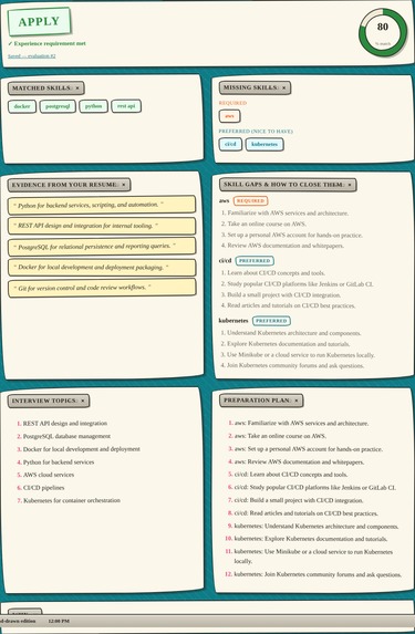 CareerAgent – screenshot 5