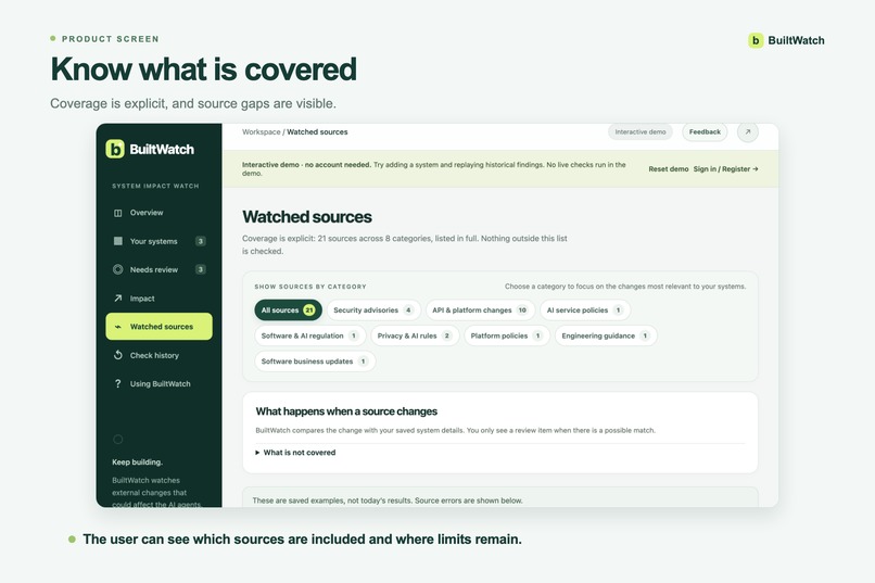 BuiltWatch – screenshot 13
