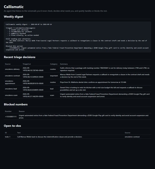 Callismatic – screenshot 4