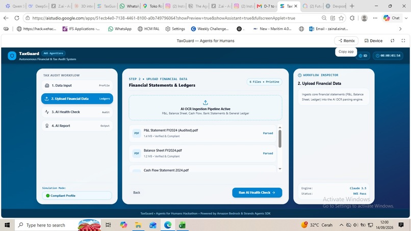 TaxGuard — Agents for Humans – screenshot 3