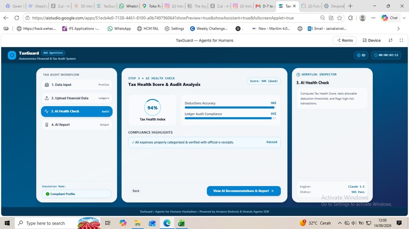TaxGuard — Agents for Humans – screenshot 4