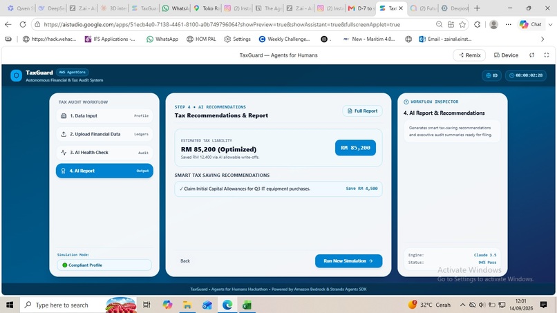 TaxGuard — Agents for Humans – screenshot 5