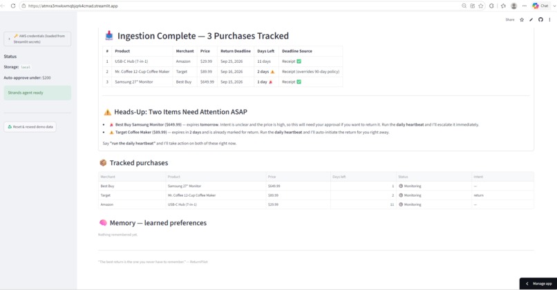 ReturnPilot — Never Miss a Return Window Again – screenshot 2