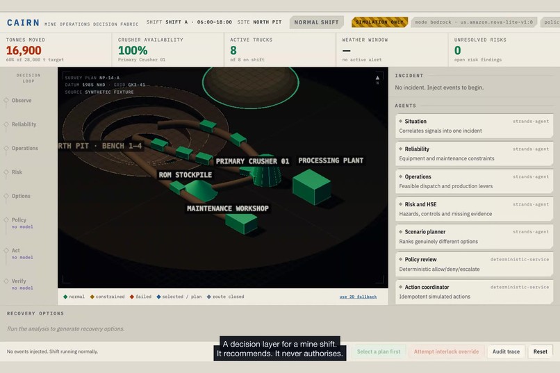CAIRN - Mine Operations Decision Fabric – screenshot 5