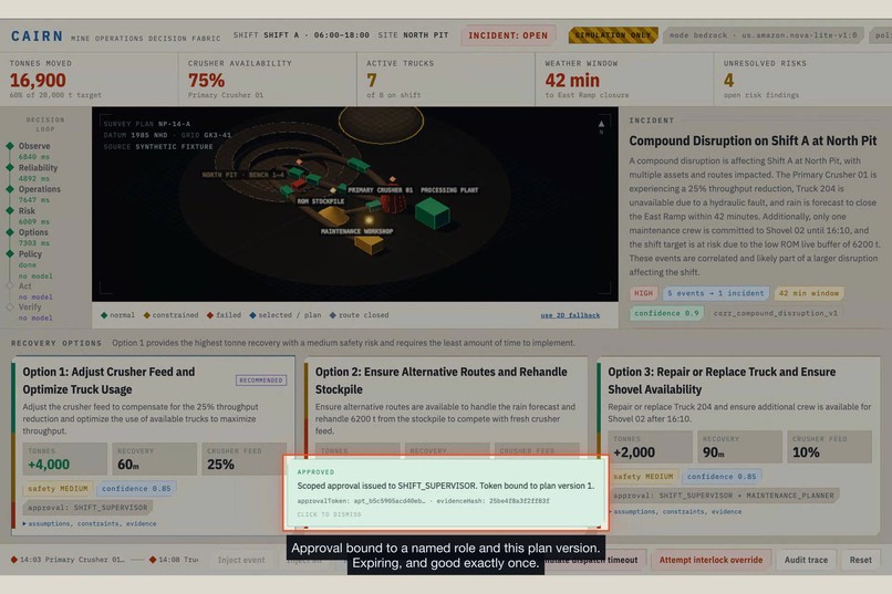 CAIRN - Mine Operations Decision Fabric – screenshot 9