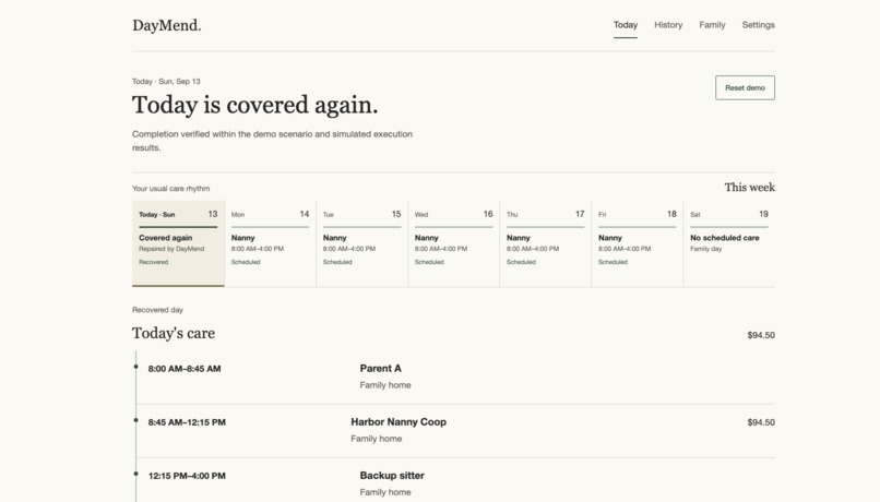 DayMend – screenshot 3