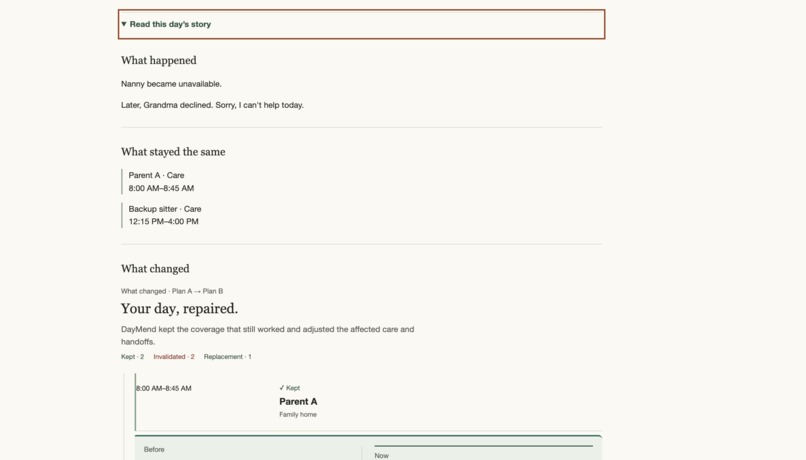 DayMend – screenshot 4