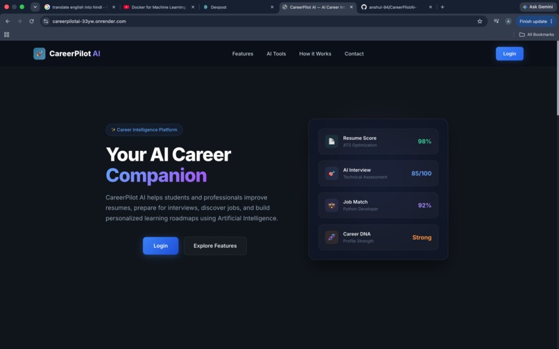 CareerPilotAI – screenshot 1