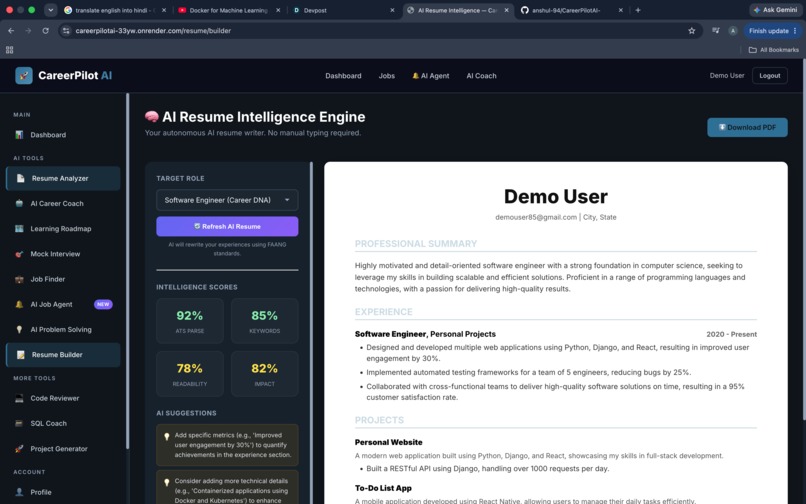 CareerPilotAI – screenshot 4