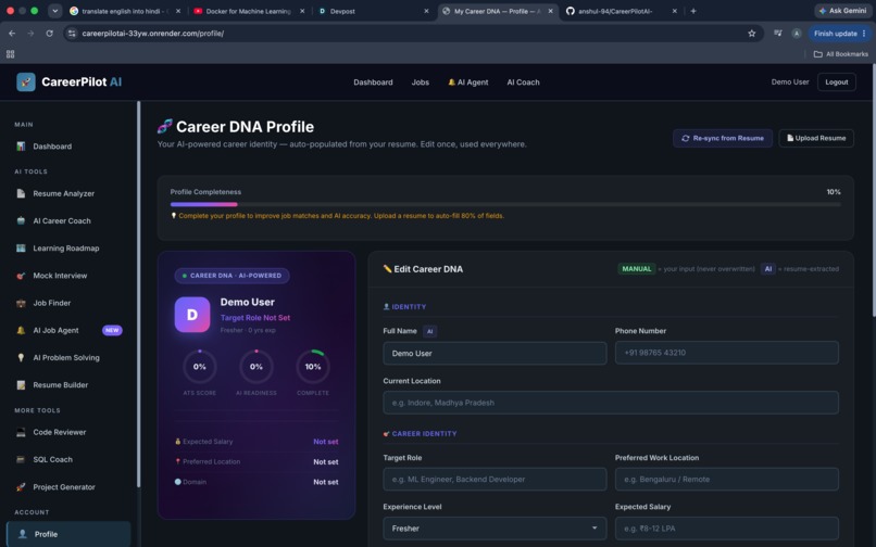 CareerPilotAI – screenshot 2