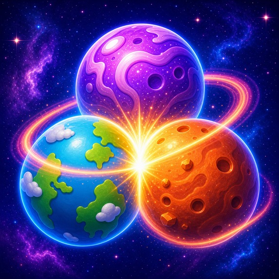 Cosmic Merge: Planet Evolution – screenshot 1