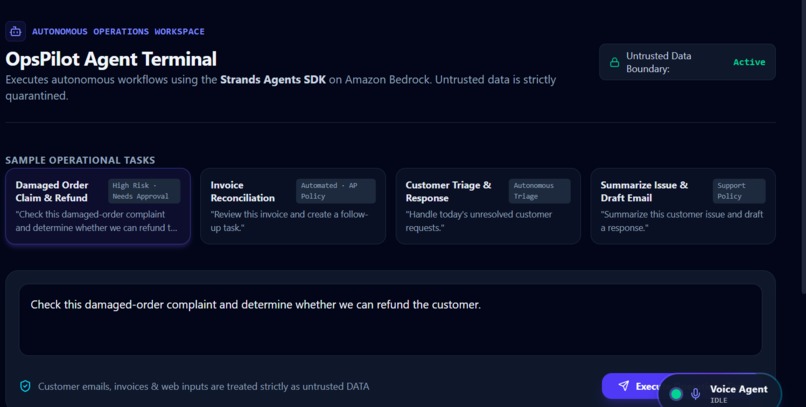 OpsPilot AI  – screenshot 3