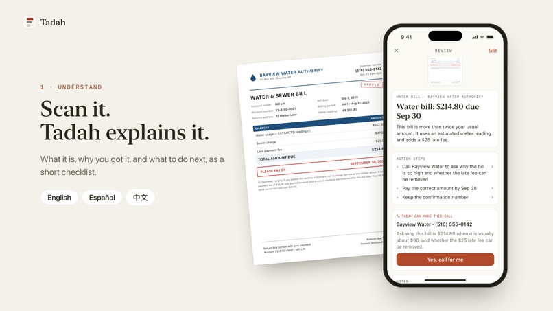 Tadah – screenshot 1
