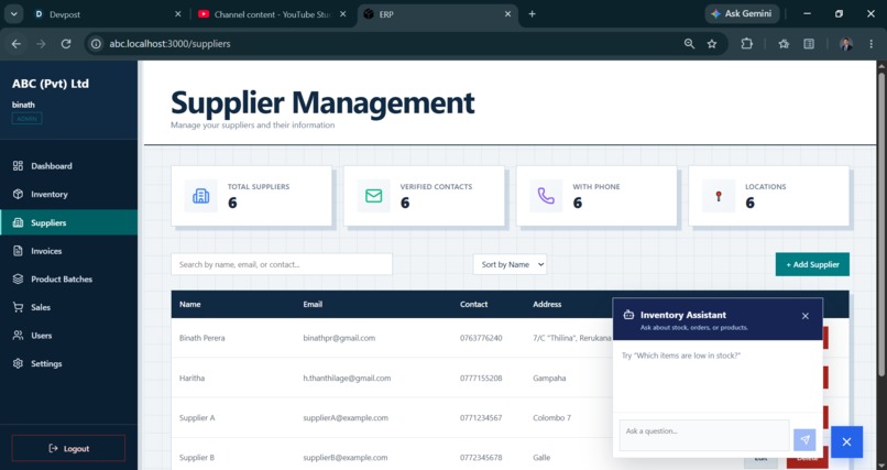 Inventory Operations Manager – screenshot 4