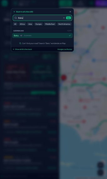 Global Road Traffic Monitor & Navigator – screenshot 6