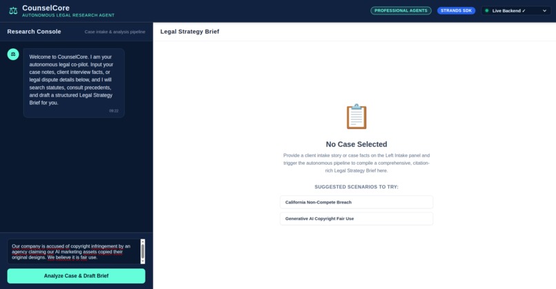 cousenlCore – screenshot 1