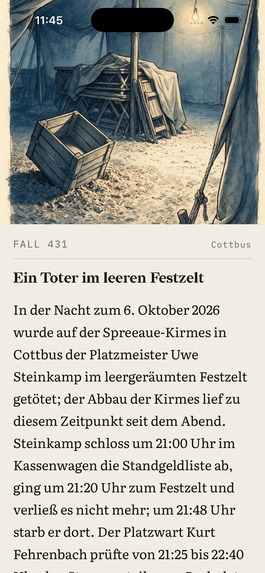 Das Verhör (The Interrogation) – screenshot 2