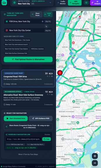 Global Road Traffic Monitor & Navigator – screenshot 7