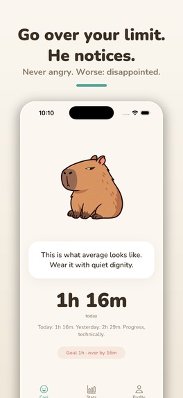 Capi: Screen Time Judge – screenshot 2