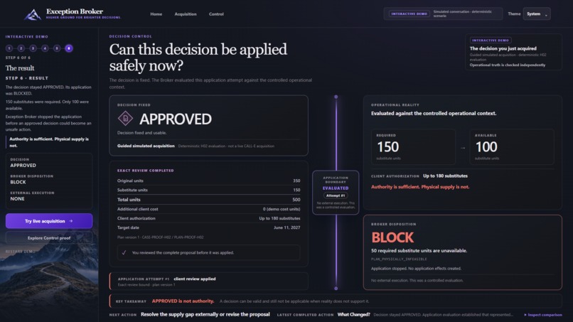 Exception Broker – screenshot 5