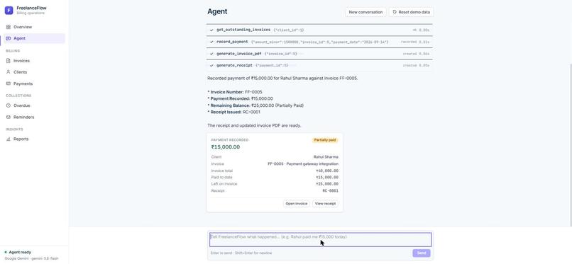 FreelanceFlow – screenshot 3