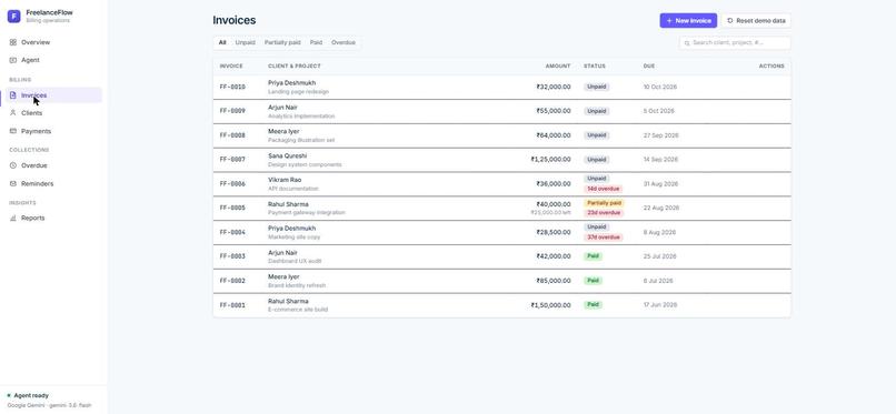 FreelanceFlow – screenshot 5