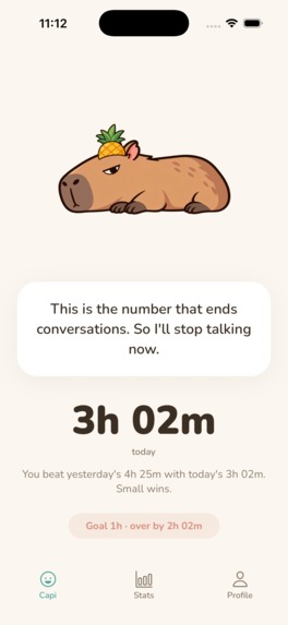 Capi: Screen Time Judge – screenshot 5