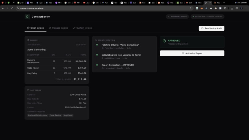 ContractSentry – screenshot 2