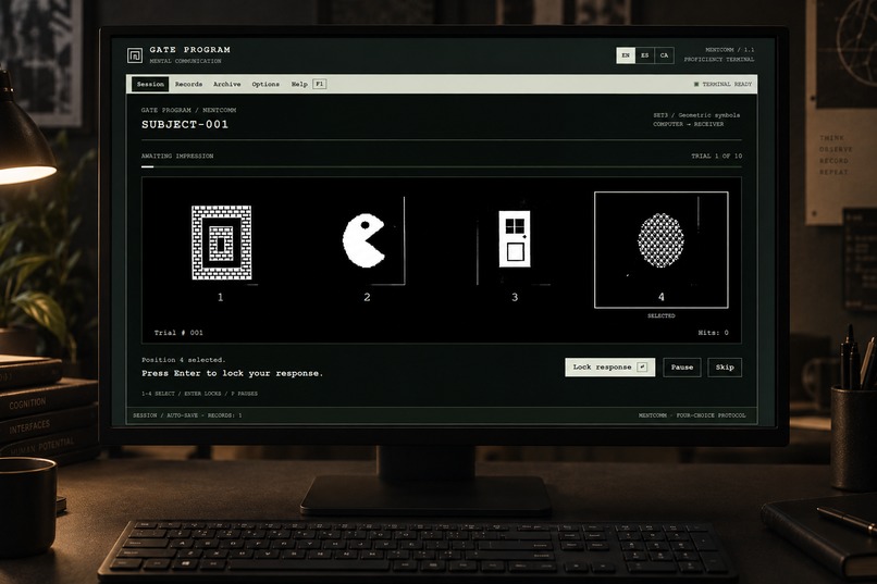 GATE / MENTCOMM Terminal – screenshot 1